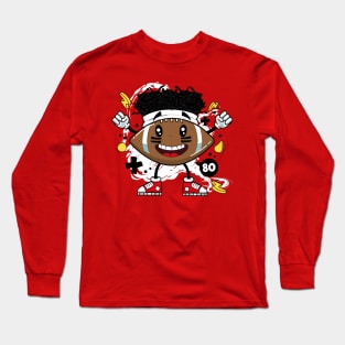 Patrick Mahomes Cartoon Long Sleeve T-Shirt